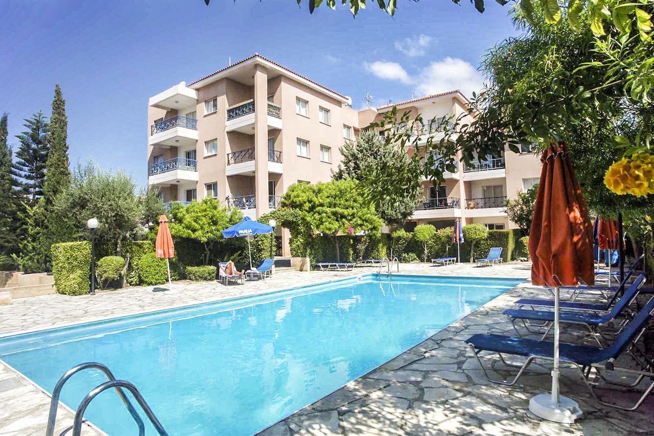 Pafia 3 Holiday Apartment Paphos Eksteriør billede